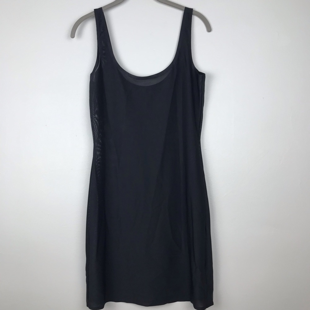 COS Seamless Slip Dress Black - Picture 2 of 6